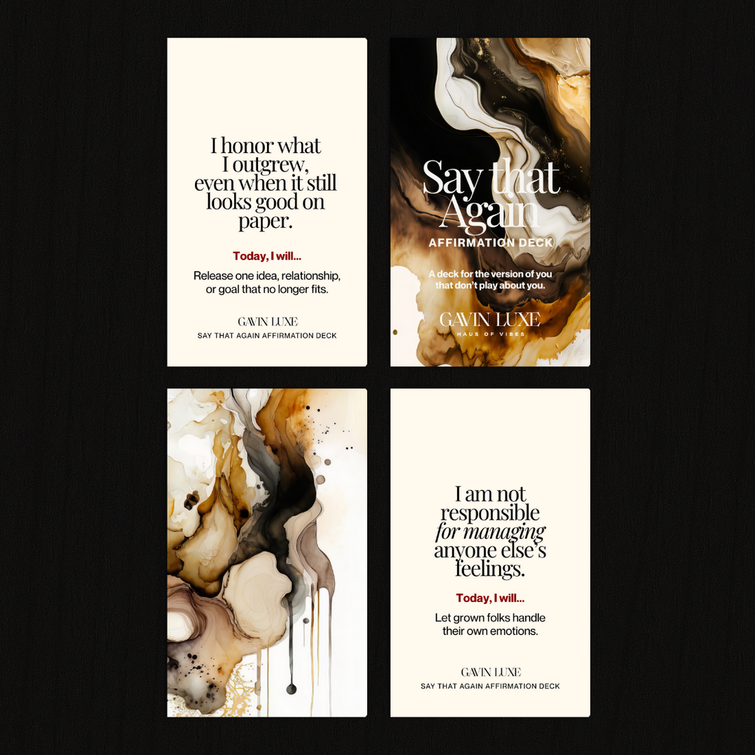 The Reset Ain’t Gentle Ritual Set - 2026