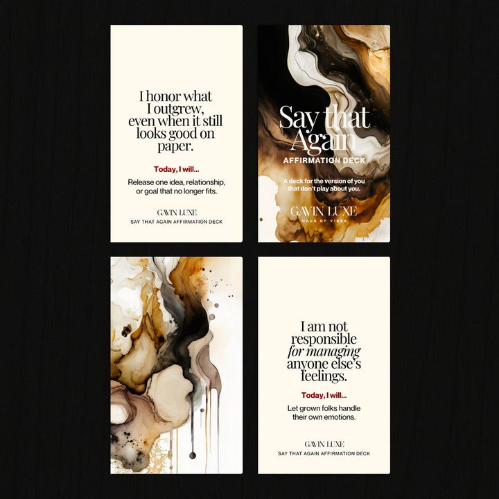 The Reset Ain’t Gentle Ritual Set - 2026